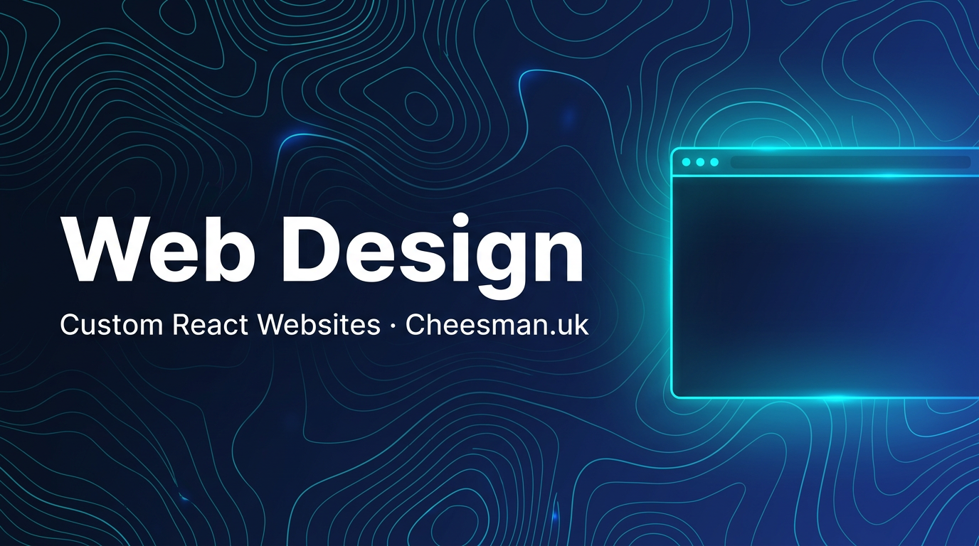 Cheeman Cheesman Web Design | Custom React Websites UK
